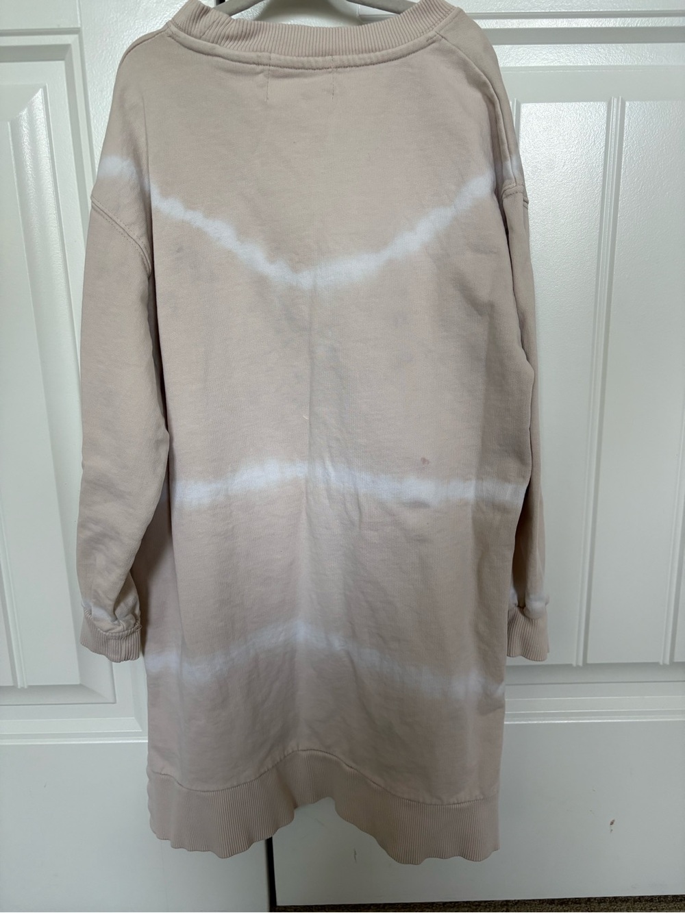 ZARA Mickey Mouse Graphic Sweatshirt Dress Kids Size 8 - Picture 4 of 5